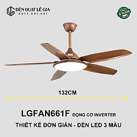 Mua Quạt Trần Phòng Ăn LGFAN661T | Quạt Trần Đèn