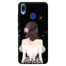 Ốp in cho Vivo Y91 Cô Gái Áo Trắng - Hàng chính hãng