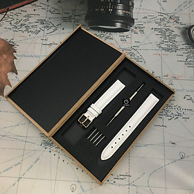 Dây Da Thay Thế Dành Cho Đồng Hồ Nữ DW Daniel Wellington - Tặng Kèm Hộp Gỗ và Phụ Kiện