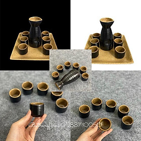 Mua Bộ bình rựu Sake sứ Bát Tràng dung tích 200ml  330ml