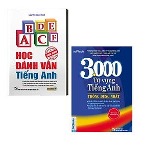 Combo sách: Học Đánh Vần Tiếng Anh + 3000 Từ Vựng Tiếng Anh Thông Dụng Nhất