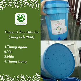 Thùng ủ rác hữu cơ (20 lít)