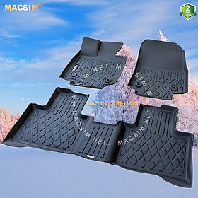 Thảm lót sàn xe ô tô Lexus RX 2023 Nhãn hiệu Macsim chất liệu nhựa TPE cao cấp màu đen