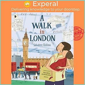 Sách - A Walk in London by Salvatore Rubbino (UK edition, paperback)
