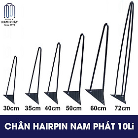 Mua Chân Hairpin 30cm  40cm 50cm 60cm  72cm Nam Phát