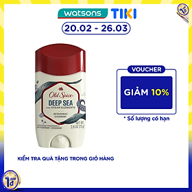 Sáp Khử Mùi Old Spice Deep Sea With Ocean Elements Antiperspirant & Deodorant 73g