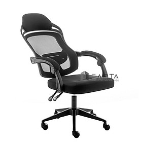 Ghế Trưởng phòng ngả lưng có tựa đầu màu đen CM4291-M Nội thất Capta