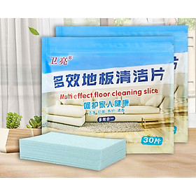 Giấy Lau Nhà Hòa Tan Thay Thế Nước Lau Sàn HOMI Mã HS01 Với Công Nghệ Nhật Bản Hương Thơm Dịu Nhẹ, Sạch Bóng Sàn Nhà Chỉ Với Một Miếng Giấy [Combo 02 Túi]