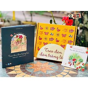 [Boxset dạng hộp quà Trung Thu gồm Sách song ngữ, có đi kèm audio tiếng Anh, tiếng Việt, Cuốn ngoại truyện, Có chuyển động bìa + Bookmark] TREO ĐÈN ĐÓN TRĂNG LÊN – LionBooks – NXB Hà Nội -Bìa cứng in màu toàn bộ