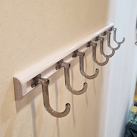 [MỚI RA MẮT] Móc treo quần áo gắn tường Wellex Hàn Quốc - Hàng chính hãng - BU607
