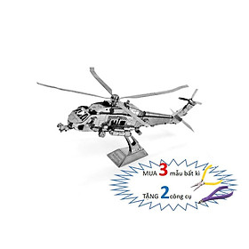 Mô Hình Lắp Ráp 3d Trực Thăng Tuần Duyên UH-60 - Black Hawk