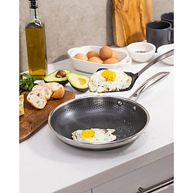 Mua Chảo Chống Dính  Chống Xước Bằng Thép Vân Tổ Ong 7 Lớp - 22cm -  KUCHEN ĐỨC - KU P27097 - Hàng Chính Hãng