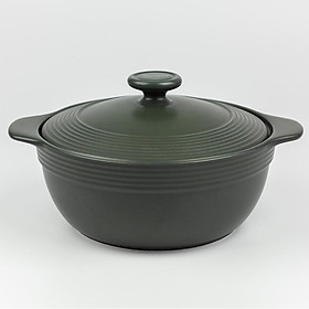 Nồi Dưỡng Sinh Luna Đáy Từ 1.9 L + Nắp Minh Long Healthy Cook Xanh Rêu