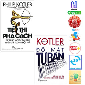 Combo Tiếp Thị Phá Cách và Đối Mặt Tư Bản ( Tặng Kèm Sổ Tay)