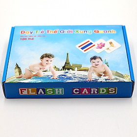 Bộ Thẻ Học Flash Card Glenn Doman Thế Giới Xung Quanh