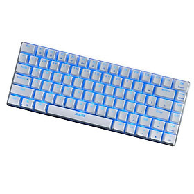 USB   Backlit Black Switches Mechanical PC Gamer Gaming Keyboard White