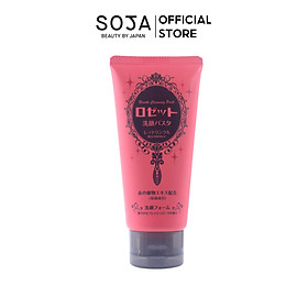 Hình ảnh Sữa Rửa Mặt Đất Sét Đỏ Giảm Nếp Nhăn 120G Rosette Face Wash Pasta Red Clay Wrinkle