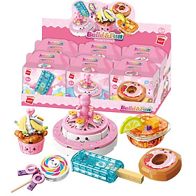 Đồ chơi - QMAN - 35011 Đồ chơi xếp hình Build & Fun - Sweetie Story ngọt ngào
