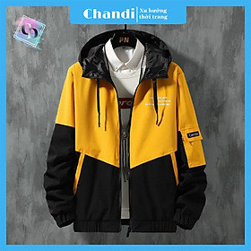 Áo Khoác Nam kaki 2 lớp phối nón không tháo rời thời trang hàn quốc trẻ trung cuốn hút thương hiệu Chandi, chất liệu thấm hút mồ hôi dày dặn mặc thoáng mát KK01