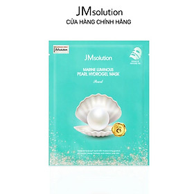 Mặt Nạ Thạch Ngọc Trai, Dưỡng Trắng JMSolution Marine Luminous Pearl Hydrogel Mask Pearl 30g