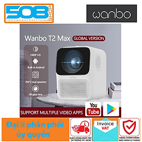 Mua Máy Chiếu Bỏ Túi Wanbo T2 Max Smart TV 120 inch - Hàng chính hãng Wanbo