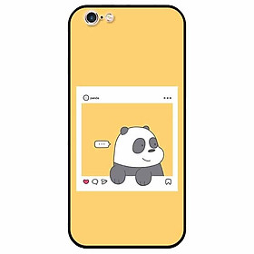 Ốp lưng dành cho Iphone 6 Plus / 6s Plus mẫu Chú Gấu Khung Hình