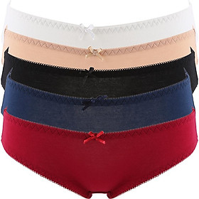 Bộ 5 Quần Lót Nữ Cotton Mignon QN020 (Size