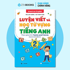 Sách Luyện Viết Và Học Từ Vựng Tiếng Anh Lớp 2