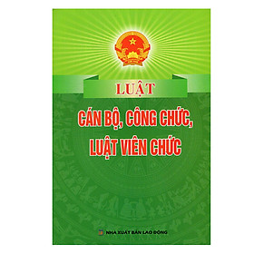 Download sách Luật Cán Bộ, Công Chức, Viên Chức