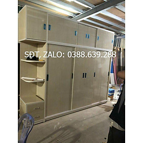 Mua Tủ nhựa cánh lùa rộng 2m85
