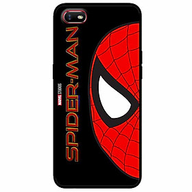 Ốp lưng in cho Oppo A1K Mẫu Người Nhện Chữ