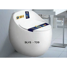 Mua Bồn cầu trứng nguyên khối Tundo Yoshi nano kháng khuẩn CTT09 660x620x470mm