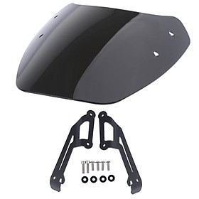 Motorcycle Windscreen Extension Spoiler Air Deflector for