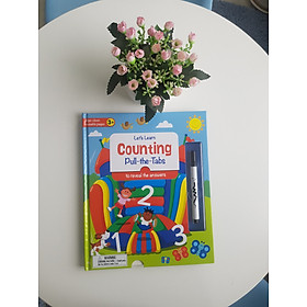 Sách tẩy xóa tiếng Anh - Cùng học đếm - Let's learn counting (Wipe-clean reusable book) 