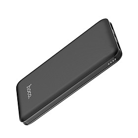 Mua Sạc dự phòng Hoco J26 - Dung lượng 10000mAh 2 cổng sạc USB  + Tặng Đèn Led Nhiều Màu - Chính Hãng