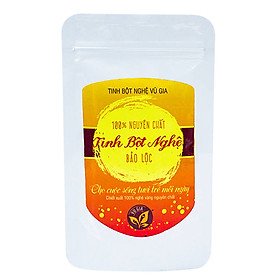 Tinh Bột Nghệ Nguyên Chất Vũ Gia (Túi 100g)