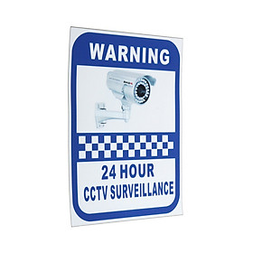 Miếng Dán Cảnh Báo CCTV Camera Giám Sát An Ninh