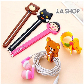 Mua Dây Quấn Tai Nghe  Cáp Sạc Hình Thú Cực Dễ Thương  Tiện Lợi (Mẫu Ngẫu Nhiên)