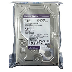 Mua Ổ Cứng HDD Camera WD Purple 8TB ntelliPower - WD84PURZ - Hàng Chính Hãng