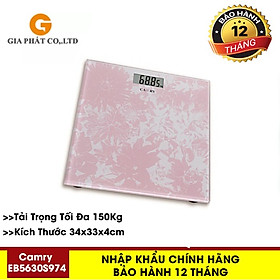 HÀNG CHÍNH HÃNG- Cân sức khỏe gia đình Camry EB5630S cao cấp hoạt động