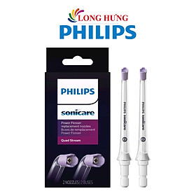 Đầu xịt thay thế máy tăm nước vệ sinh răng miệng Philips Sonicare F3 Quad Stream nozzle HX3062/00 - Hàng chính hãng