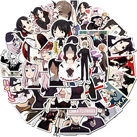 Sticker dán cao cấp anime Rimanhuiye Miss Wants Me to Confess Cực COOL ms#202