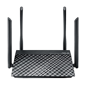 Thiết Bị Phát Wifi Băng Tần Kép 4 ăng-ten Asus RT-AC1200 V2 - Chức năng quản lý dành cho cha mẹ - Hàng Chính Hãng