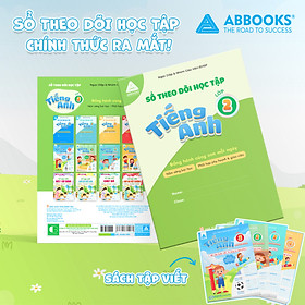 Sổ Theo Dõi Học Tập Tiếng Anh Lớp 2 Cho Bé Phối Hợp Phụ Huynh Giáo Viên ABBOOKS