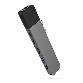 Mua  HÀNG CHÍNH HÃNG  Cổng chuyển đổi dành cho USB-C MacBook 6-in-2 Hub HyperDrive NET Cổng HDMI hỗ trợ màn hình 4K