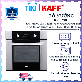 Lò nướng dung tích 60L KAFF KF-901 - Hàng chính hãng