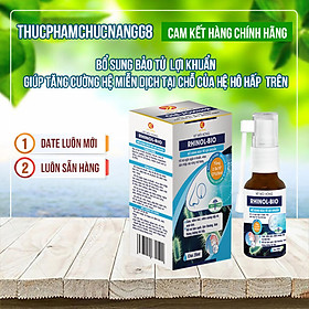 Xịt Mũi Họng Rhinol-Bio Kim Khang