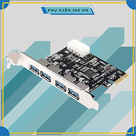 Mua ROGTZ Card Chuyển Đổi PCI Express Sang USB 4 Cổng 3.0 - Hàng Nhập Khẩu