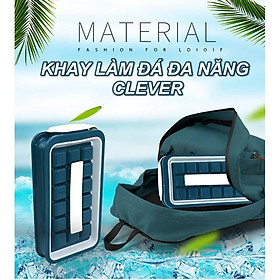 Mua KHAY LÀM ĐÁ XẾP GỌN ĐA NĂNG CLEVER