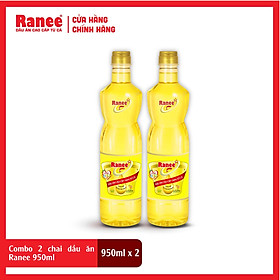 Combo 2 chai dầu ăn Ranee 950ml 950ml chai x 2 chai